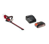 Einhell Taille-haies sans fil GC-CH 18/40 Li Solo Power X-Change (18 V, 40 cm longueur de coupe, 13 mm écartement des dents, poignée ergonomique) avec Chargeur et Batterie 2,5Ah
