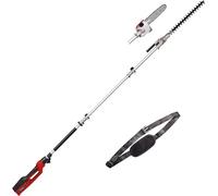 Einhell Taille-Haies télescopique 2en1 GC-HC 90/2046 T | 900 W | taille-haies longueur 41,2 cm | tronçonneuse longueur 18 cm | manche jusqu’à 2,60 m