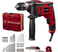Einhell TC-ID 1000 E 1010W perceuse à percussion avec 64 accessoires et mandrin de 13mm