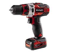 Einhell Perceuse-visseuse sans fil TE-CD 12/1 Li 12 V, 2 vitesses, LED, 2x2,0 Ah Li-Ion