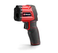 Einhell Thermomètre infrarouge TC-IT 550 (-50 à +550 °C, 3 niveaux d’émissivité réglables, écran LCD rétroéclairé, mesures en °C et °F)