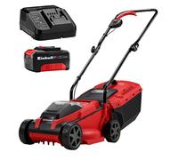 Einhell Tondeuse à gazon GC-CLM 18/220 Kit PXC (18V largeur 32cm 200m2) Livré avec Batterie 4 0 Ah et Chargeur