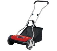 Einhell Tondeuse à gazon manuelle GE-HM 38 S-F (jusqu’à 250 m², réglage de la hauteur de 13 à 38 mm, bac de ramassage: 26L)