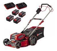 Einhell Tondeuse à gazon sans fil tractée GP-CM 36/47 S Li BL 36V Brushless 47cm Bac 65L 4x4,0Ah