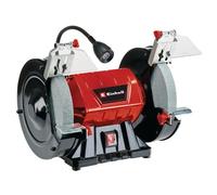 Einhell Touret à meuler TC-BG 200 L | 400 W | meule Ø 200 mm | lampe flexible | grands supports réglables | disques K36 et K60