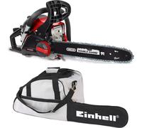 Einhell Tronçonneuse à essence - GC-PC 1435 I TC Set (2 temps, moteur refroidi par air de, puissance 1,4 kW, essence 260 L, huile 210 ml, spade 350 mm, 11000 tr/min)