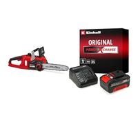 Einhell Tronçonneuse sans fil FORTEXXA 18/30 Power X-Change (lithium-ion, 18V, moteur sans charbon, guide-chaîne 30 cm, régime maximal de 4 300 tr/min) avec chargeur et batterie 4,0Ah