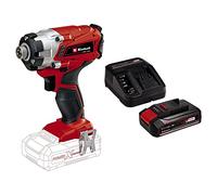 Einhell Visseuse à chocs sans fil TE-CI 18/1 Li - Solo Power X-Change (18 V, Régime : 0-2300 trs/min, Porte-outils (6 pans), porte-embouts) avec Chargeur et Batterie 2,5Ah