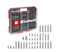 Einhell XL-CASE 40 pièces jeu d’embouts automobiles | Embouts à chocs de 30 et 75 mm | adaptateurs pour douilles carrées 3/8" et 1/2" | acier CrV | queue hexagonale de 10 mm