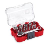 Einhell XS-CASE Coffret de 21 embouts de vissage et douilles