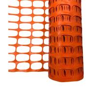 EINSIDE Filet de Signalisation et de Protection de Chantier, Orange - 1 x 50 mètres (50 m²)