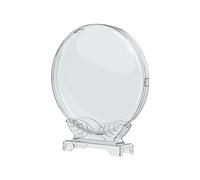 EIOLWJIEO Découvrez l'expérience du thé Pu'er avec Cette boîte de Rangement Transparente pour galettes de thé Pu'erh, Un Coffret Brique offrant Un Rangement Pratique et esthétique avec Pot Base Rond