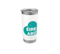 Éire Abú - Irlande Forever as Gaeilge - Irlandais - Vert Gobelet isotherme en acier inoxydable double paroi