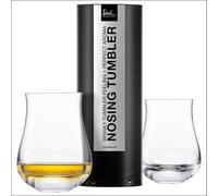 Eisch Whisky Nosing Tumbler Set 2er Gentleman, Gobelet à Whisky, Verre cristallin 350 ML