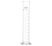 Eisco Labs Cylindre gradué 2000 ml Tolérance ± 10 ml Base hexagonale Graduations bleues Verre borosilicate