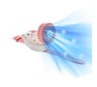 Eisdespie Mini ventilateur portable en forme de chat mignon en forme de montre rechargeable par USB, ventilateur de refroidissement pour enfants, ventilateur d'été pour la maison, pique-nique, salle