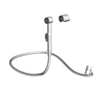 EISL DX25 Douchette de lavabo, douchette de bidet pour la cuisine, la salle de bain, la buanderie ou l'atelier, idéale pour le montage ultérieur, set avec flexible, douchette de toilette, chrome