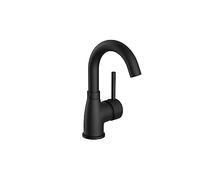EISL FUTURA NI075FUTB Robinet de lavabo, robinet salle bain, mitigeur lavabo avec fonction d'économie d'énergie, orientable à 360°, noir