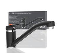 EISL Speed NI182SCR-B Robinet de cuisine, robinet d'évier, robinet de cuisine, chromé/noir