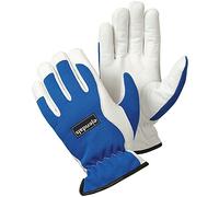 Ejendals Tegera 217 Gant en cuir Taille 10 Bleu/Blanc