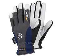 Ejendals Tegera 295 Gant en cuir Taille 6 Gris/Bleu/Blanc