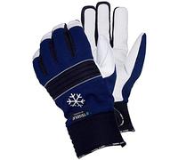 Ejendals Tegera 297 Gant en cuir Taille 9 Noir/Bleu/Blanc
