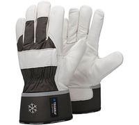 Ejendals Tegera 56 Gant en cuir Taille 11 Blanc/Gris