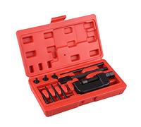 Ejoyous 13Pcs Outil de rivetage et séparation pour chaînes de motocyclettes et de Distribution, Disjoncteur et Riveteuse de Chaîne Moto Coupe chaîne et riveteuse pour Moto