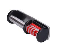 Ejoyous Aiguiseur de Couteaux Manuel, 4 Niveaux en Acier Tungstène, Diamant en Céramique avec Fente pour Ciseaux, Base Antidérapante 22 X 7 X 7 Cm pour la Maison, la Cuisine, le Camping (Polyester)