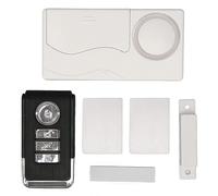 Ejoyous Alarme de Porte sans Fil, 108 DB Multifonction avec Télécommande | 4 modes sélectionnables, capteur d\'ouverture de fenêtre, sécurité des armoires pour les enfants, carillon d\'entrée de