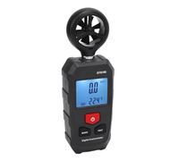 Ejoyous Anémomètre Numérique Vitesse du Vent Jauge de Température Compteur de Vitesse du Débit D'air avec Grand écran LCD Capteur d'humidité de la Température pour Planche à Voile Voile