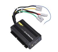 Ejoyous Chargeur de Batterie CC,CC 40 A MPPT Double Entrée 3 étapes | Boîtier en Aluminium, Régulateur de Charge Solaire, Camping Car Remorque Camion Yacht, AGM Gel Calcium LFP, Indice de