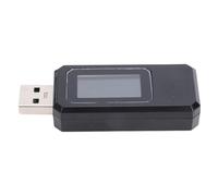 Ejoyous Compteur de Puissance USB Multimètre Numérique, 0-6,5 A 0-200 W | Moniteur de charge avec mémoire de capacité, minuterie 0-999999 mAh, boîtier ABS, testeur de téléphone portable de type C