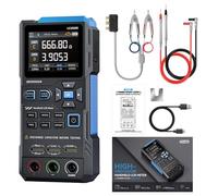 Ejoyous Compteur, Testeur de capacité Numérique Portable avec Clips Kelvin, Test Automatique de 100 Hz à 100 KHz, écran TFT à Double Paramètre, pour la Réparation R et D et l'utilisation (LC1020E)
