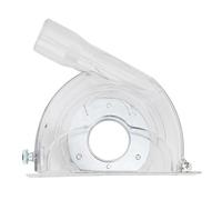 Ejoyous Couvercle de Meulage Capot de Coupe de Broyeur en Polycarbonate B 110A avec Disque de 114 Mm Sortie de Poussière de 32 à 35 Mm Pince de 41 à 54 pour la Coupe de Sol en Béton de Marbre