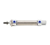 Ejoyous Cylindre Pneumatique en Acier Inoxydable MA20, Alésage de 20 Mm, Double Effet, 1,5 à 10 Kgf par cm², 32 à 158 °F, Mini Mouvement Linéaire pour Machines Industrielles (MA20*150)