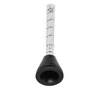 Ejoyous Débitmètre à Gaz Double échelle Argon Dioxyde de Carbone 0-25L, | Testeur de Débit de Gaz, Boîtier ABS, Test de Torche MIG TIG, Compatible Argon CO2, Instrument de Mesure 0-25 L
