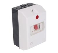 Ejoyous Disjoncteur Moteur ABS Interrupteur de sécurité Moteur 1,6 à 2,5 A 690 V IP55 Protection contre les Surcharges et les Courts-circuits Câblage à Vis pour Panneaux de Commande de électrique