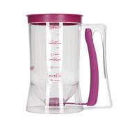 Ejoyous Distributeur de pâte portionneur de pâte 900 ml, distributeur de pâte à gaufres à crêpes distributeur de pâte manuel avec balance distributeur de tasse à mesurer la pâte à desserts, pour crêpe