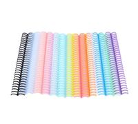 Ejoyous Épines de Reliure en Peigne 14 Couleurs, capacité de 150 Feuilles, Peignes de Reliure en Plastique PP à 30 Anneaux de 19mm pour Carnet A4 B5 A5