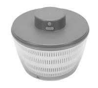 Ejoyous Essoreuse à Salade électrique, Laveuse et Sécheuse de Fruits et Légumes Rechargeable en ABS PP, Bol Détachable à Double Couche de Chargement USB de 4 L, pour la Cuisine à Domicile et la (GRAY)