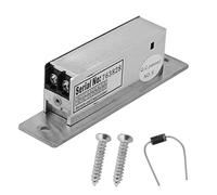 Ejoyous Gâche électrique 12V 300kg Mortaiser Réglable | Boîtier en Plastique, Loquet en Alliage de Zinc, Usage Bureau, Portes en Bois et Métal, Contrôle D'accès, DC12V, Serrure à