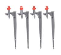 Ejoyous Goutteur d'irrigation, émetteurs d'irrigation Goutte à Goutte en ABS, Paquet de 20, Pulvérisateur de Brume Réglable pour 1 4 Tubes, 33 à 55 L H, Insert de Sol pour Arbres Fruitiers, (360