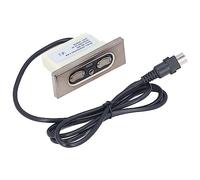 Ejoyous Interrupteur de canapé électrique plaqué ABS 29 V, Commande Manuelle à 5 Boutons avec Port de Charge USB, Double Réinitialisation du Moteur pour Les Utilisateurs de Fauteuil Inclinable