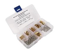 Ejoyous Kit d'assortiment de 180 Pièces de Fixations d'écrous à Vis Unidirectionnelles en Acier au Carbone avec Boîte M2 M2,5 M3 pour l'assemblage de Réparation électronique et les Utilisateurs