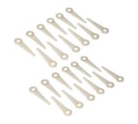 Ejoyous Lames de Coupe en Plastique, 24 Pièces, Remplacement de Tête de Tondeuse, PA66 105mm Trou de 12mm, Taille Standard pour 6-3 20-3 10-41-