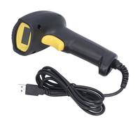 Ejoyous Lecteur Code-Barres USB Filaire, Scanner Code-Barres Portable 1D 2D, CMOS 640x480 Scan Rapide et Précis, PDF417 QR Data pour Retail Logistique santé