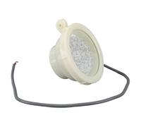 Ejoyous Lumières de Piscine à LED, Lumières de Piscine sous-Marines en Plastique Technique AC24V 8W 140mm avec 36 Perles LED Colorées, Montage en étanche pour Fontaine de, Sauna, Hôtel KTV
