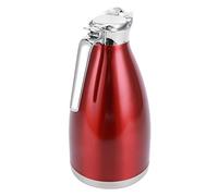 Ejoyous Pichet Isotherme de 2 L en Acier Inoxydable - Bouteille Sous Vide à Double Paroi avec Bouton Poussoir pour Verser une Large Ouverture pour le café, le thé, le Chocolat Chaud dans la Maison,