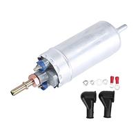 Ejoyous Pompe à Essence électrique 12V, 5 Bar 150L/H Pompe à Carburant en Alliage D'aluminium Universelle 0580464075 Remplacement, pour Voitures et Véhicules